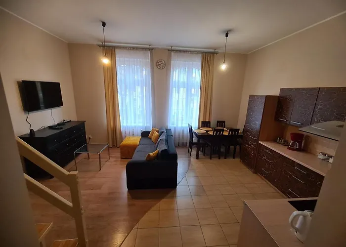 Apartamentyprzymorzu Z Antresola Lejlighed Kołobrzeg