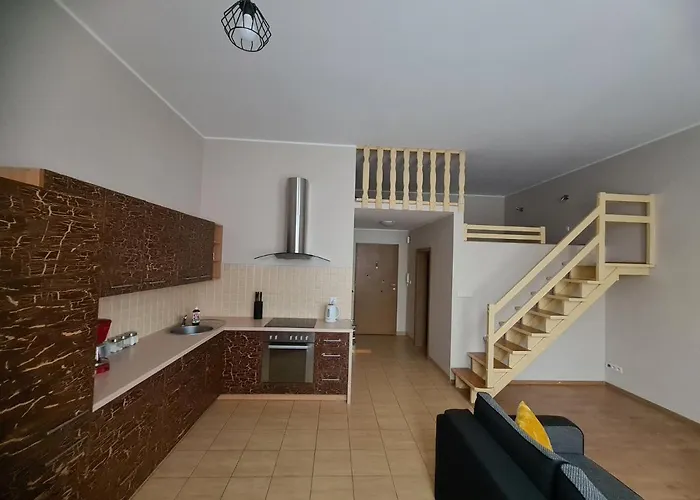 Apartamentyprzymorzu Z Antresola Apartamento Kołobrzeg